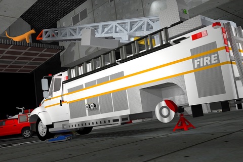 Fix My Truck: Red Fire Engine LITE screenshot 3