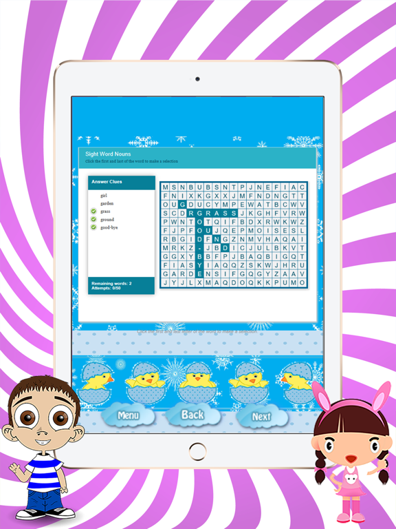 Screenshot #4 pour Search Words : Pratiquer l'anglais pour les enfant