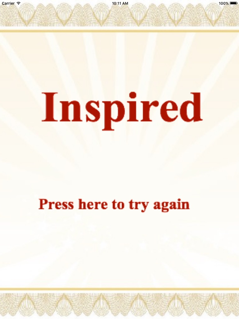 iPad screenshot
