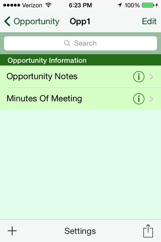 Opportunity Organizer Pro screenshot 2