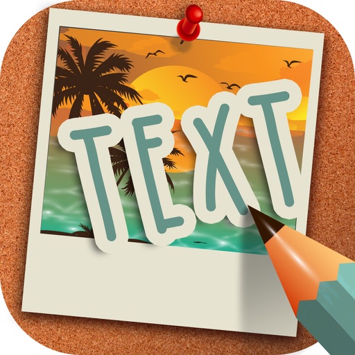 Text on Photo – Best Meme Generator to Write on Photos and Cool Photo Studio Editor Free Icon