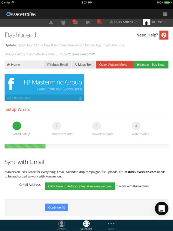 App screenshot