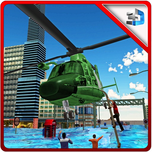 City Helicopter Rescue Simulator & Flight Sim Game icon