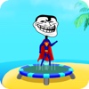 Trampoline Backflip - Diving Madness Man Games