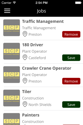 Site Contract Personnel screenshot 2