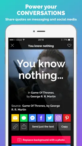 Game screenshot GIF Quotes! hack