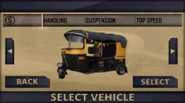 extreme off road auto rickshaw driving-simulation iphone screenshot 1