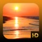 Relax and unwind to Ocean Sunset HD a stunning never ending ocean sunset in HD for your TV, Tablet / Phone complete with relaxing sounds of the ocean and soft sleepy music