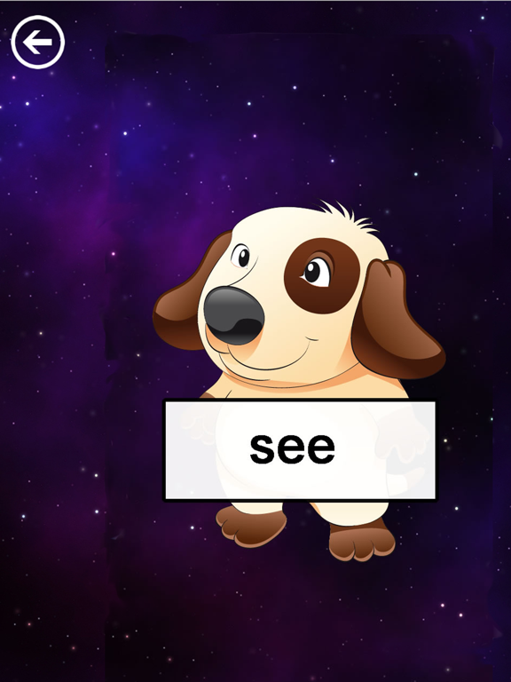 Screenshot #5 pour Sightwords - Space Games Word Kindergarten
