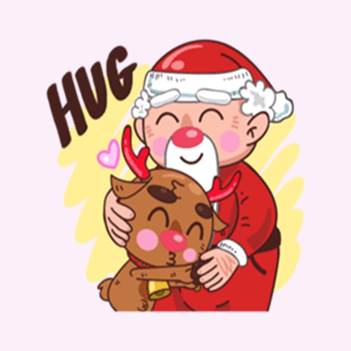 Santa Claus Stickers Pack icon