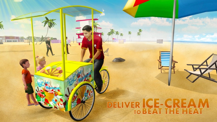 Beach Ice Cream Man Cone Maker