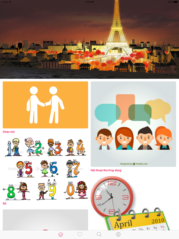 Screenshot #4 pour Tiếng Pháp Giao Tiếp Cho Người Việt