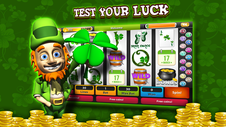 Lucky Irish Gold Slot Machines: Leprechaun fortune - 1.3 - (iOS)