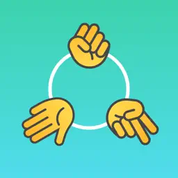 Rock-Paper-Scissors for iMessage app icon