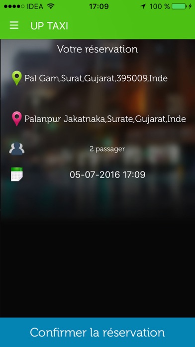Screenshot #1 pour UPTaxi