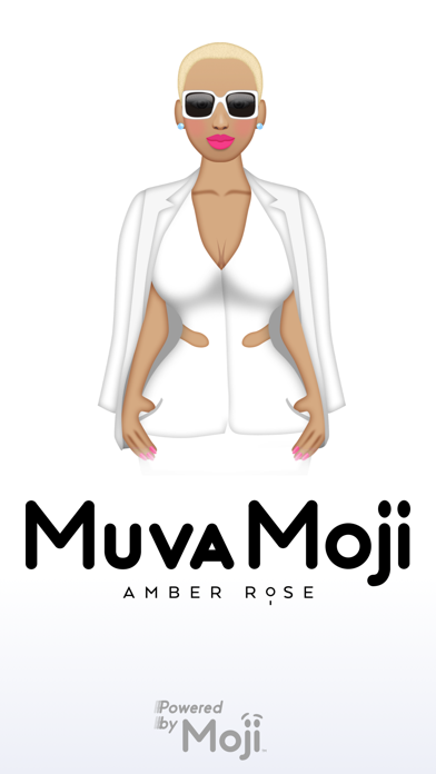 Screenshot #1 pour MuvaMoji Amber Rose ™ by Moji Stickers