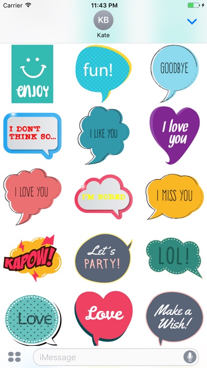Say Something Stickers screenshot-3