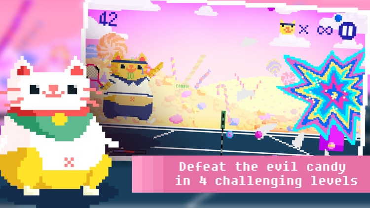 Candy Cat Tennis - Pixel Training