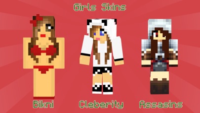 Girl Skins for MCPE - Skin Parlor for Minecraft PEのおすすめ画像1