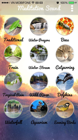 Meditation - Sleep sounds, Yoga & Baby Relaxation screenshot