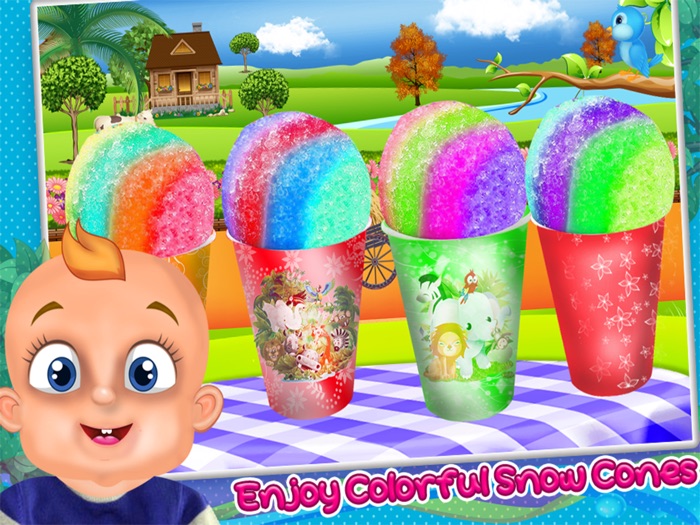 冻结 锥 烹饪 游戏