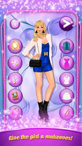 Game screenshot Dress Up a Night Club Girl. Pretty fashion game apk