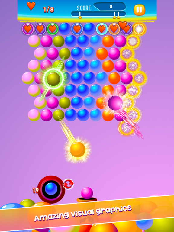 Bubble Blossom Mania - Shooter Puzzle Games app screenshot 3