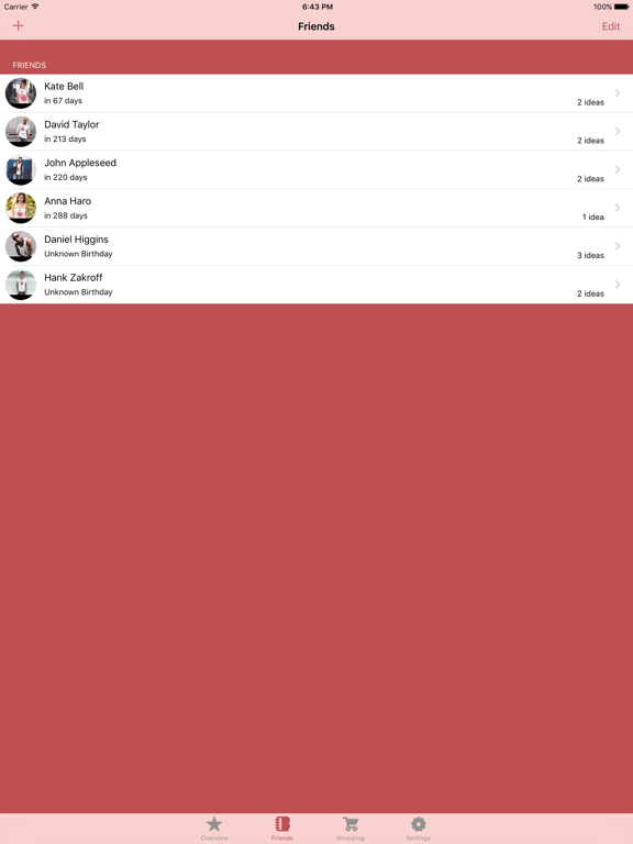 Screenshot #5 pour Gift Idea Lite - Wish List