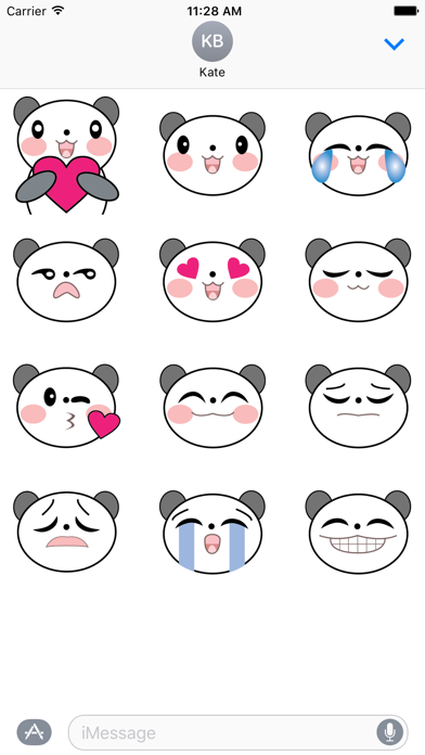 Screenshot #1 pour Panda Sticker