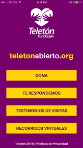 Teletón 2016 screenshot #2 for iPhone