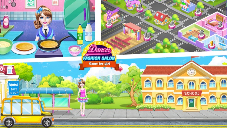 Dancer Fashion Salon- Game For Girls screenshot-3