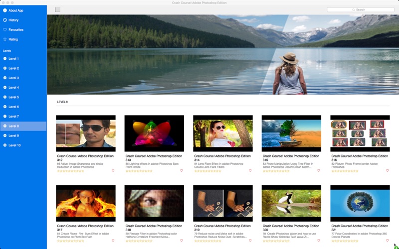 Screenshot #2 pour Crash Course! Adobe Photoshop Edition