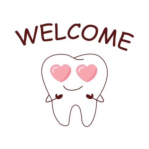 Cute Cartoon Tooth Emoji Pro 1 by MUA CON