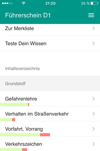 Führerschein D1 screenshot 3
