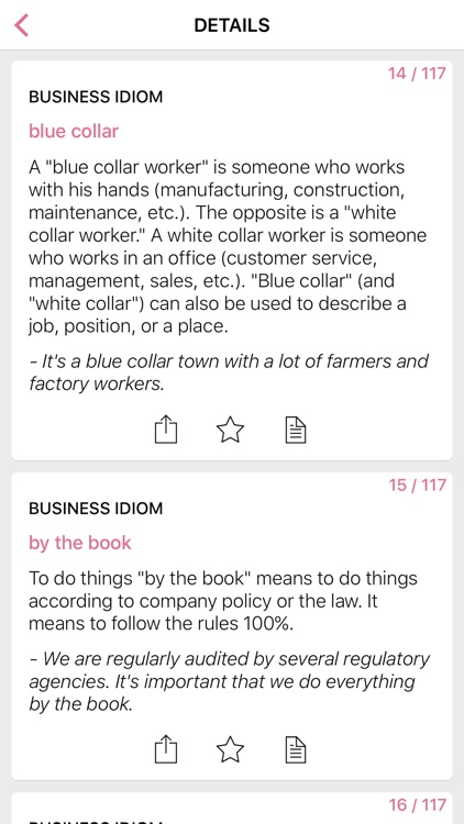 Clothing Business idioms in English