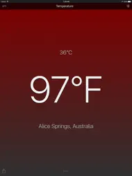 Temperature App ipad bilder 3