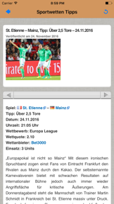 Sportwetten Tipps der Wettbasis screenshot