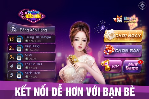 Tien Len - Tiến Lên - ZingPlay game bai online screenshot 2