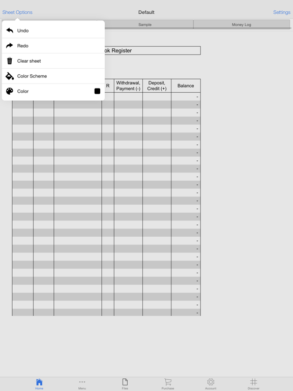 Screenshot #6 pour Money Log Book