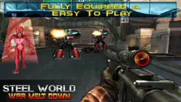 Game screenshot Steel World War Melt Down : Ultimate Robots Fighting apk