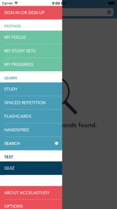 Exam Vocabulary Builder screenshot #1 for iPhone