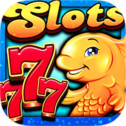 Hot New Game Slots: Casino Slots Gold Fish Of Santa Slots Machines HD! iOS App