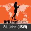 St. John (USVI) Offline Map and Travel Trip Guide