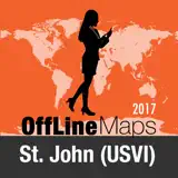 St. John (USVI) Offline Map and Travel Trip Guide - App-Symbol