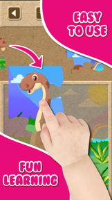 Dinosaur Jigsaw Puzzle.s Free Toddler.s Kids Games screenshot