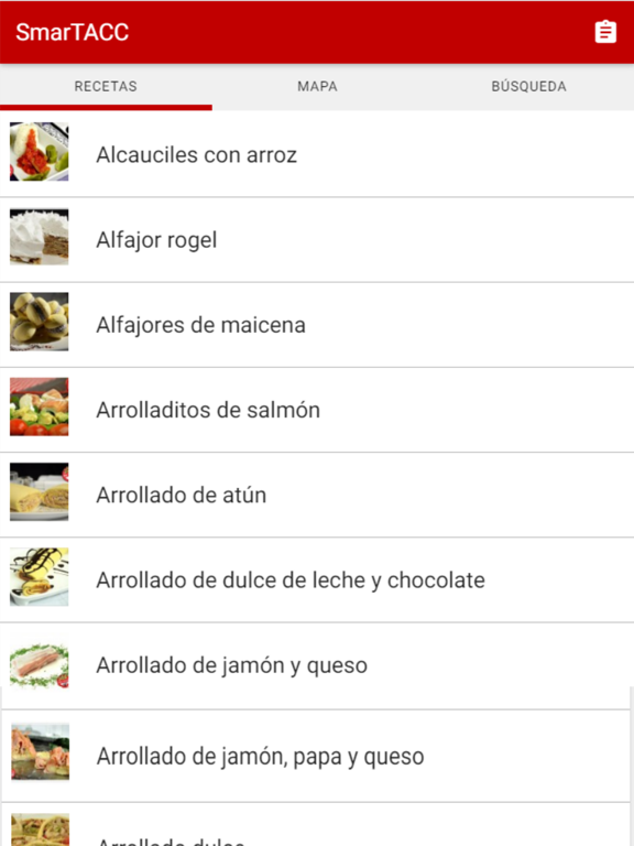 Screenshot #4 pour SmarTACC - Comidas sin gluten