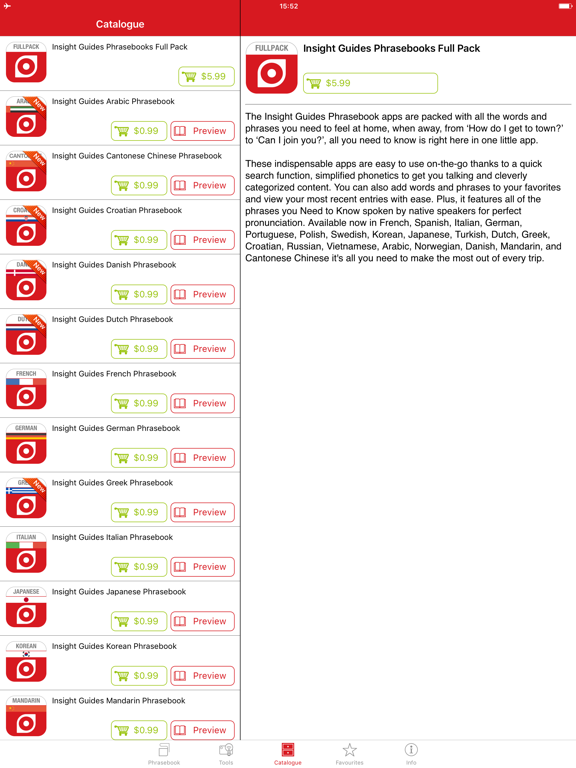 Screenshot #4 pour Insight Guides English Phrasebooks