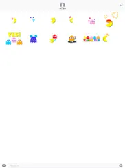 pac-man moving stickers ipad capturas de pantalla 1