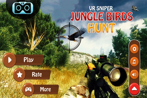 VR Sniper Jungle Birds Hunt screenshot 2