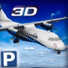 Emergency Airplane Parking Simulator 3D - Realistic Airport Flight Controls & Air Coach Bus Parking Games